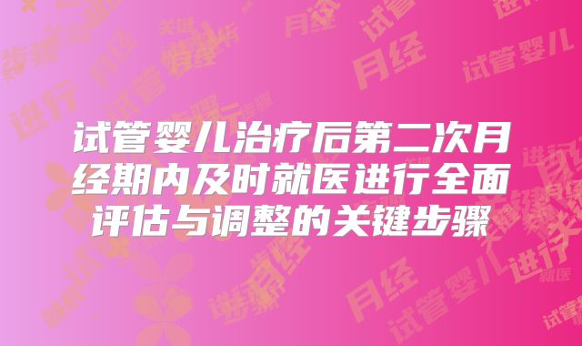 试管婴儿治疗后第二次月经期内及时就医进行全面评估与调整的关键步骤