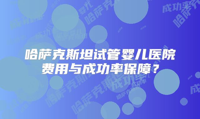 哈萨克斯坦试管婴儿医院费用与成功率保障？