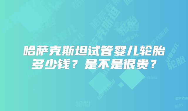 哈萨克斯坦试管婴儿轮胎多少钱？是不是很贵？
