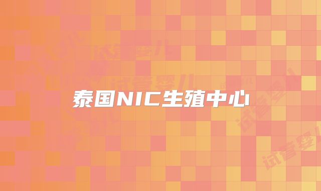 泰国NIC生殖中心