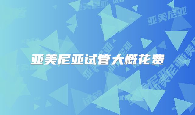 亚美尼亚试管大概花费