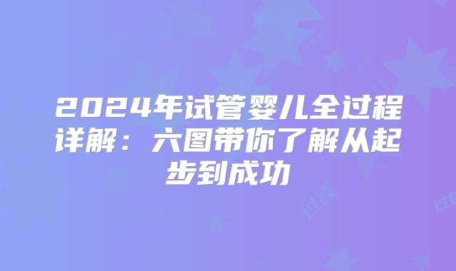 2024年试管婴儿全过程详解：六图带你了解从起步到成功