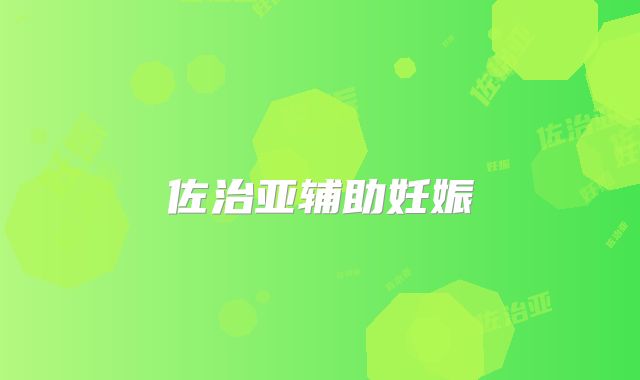 佐治亚辅助妊娠