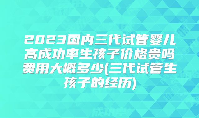 2023国内三代试管婴儿高成功率生孩子价格贵吗费用大概多少(三代试管生孩子的经历)
